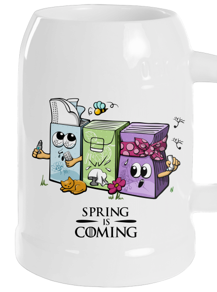Spring is coming polliter White