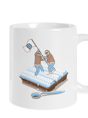 Polárna expedícia klasický hrnček White