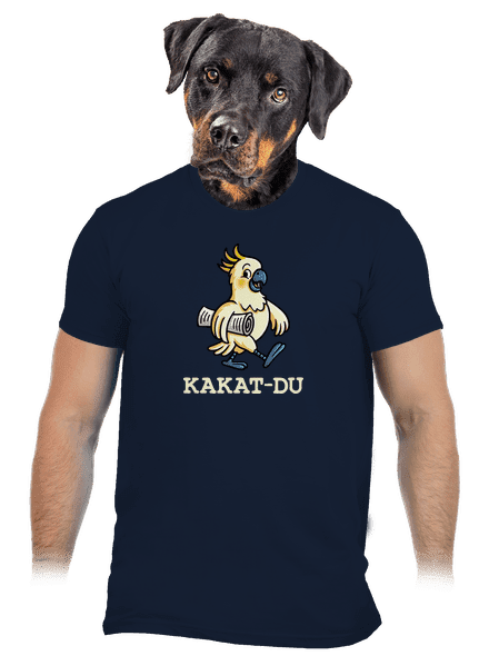 Kakat-du pánske tričko Navy