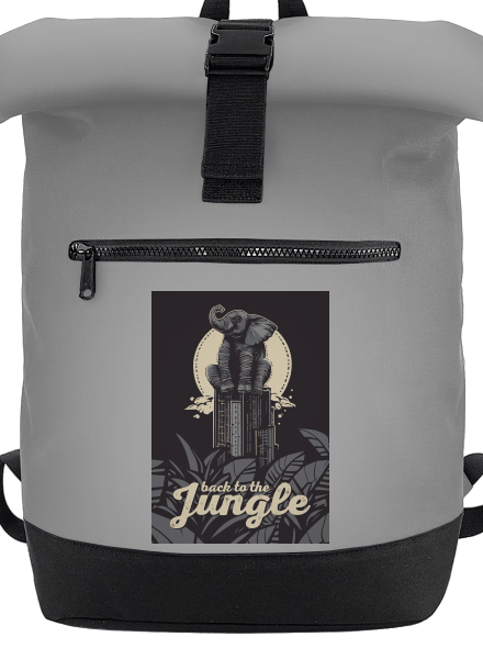 Back to the jungle batoh Grey Marl