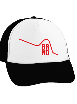 Brno šiltovka truckerka Black cap