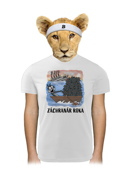 Záchranár roka detské športové tričko White