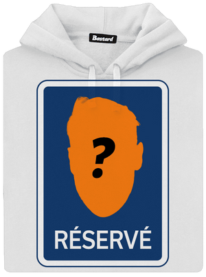 Značka réservé dámska mikina klokanka White