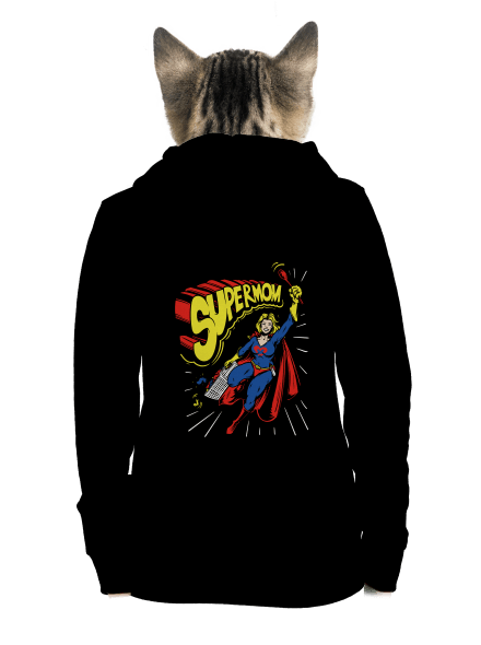 Supermom dámska mikina na zips Black