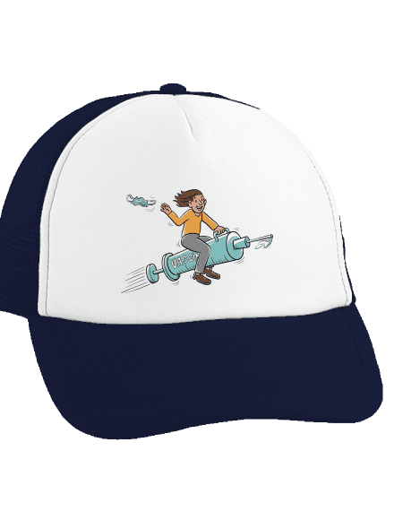Oslobodenie šiltovka truckerka French Navy cap