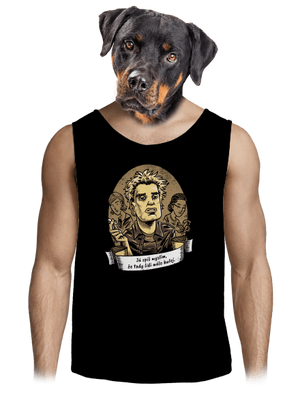 B14: Samotáři pánske tielko Black