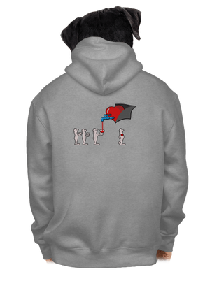 pánska mikina na zips