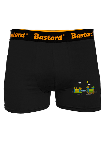 Dobytie hradu boxerky Black