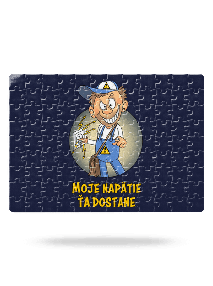 Moje napätie puzzle White