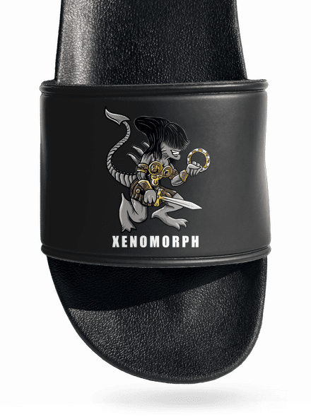 Xenomorph šľapky Black