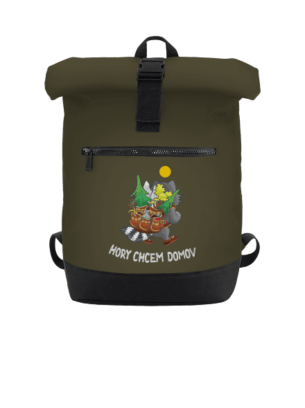 Hory chcem domov batoh Military Green