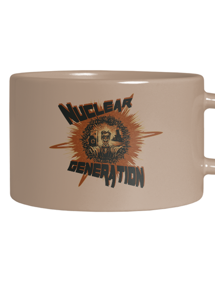 Nuclear generation 2 hrnček makronka Brown Macaron