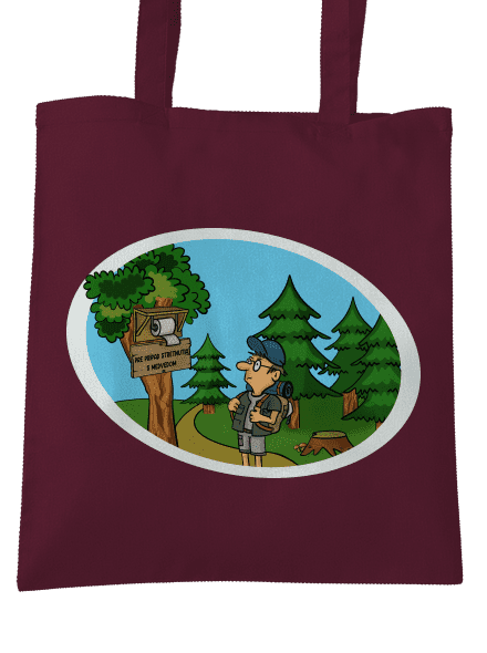 Stretnutie s medveďom taška Burgundy