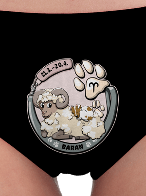 Psí horoskop: Baran dámske nohavičky Black