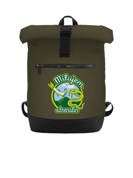 Milujem adrenalín batoh Military Green