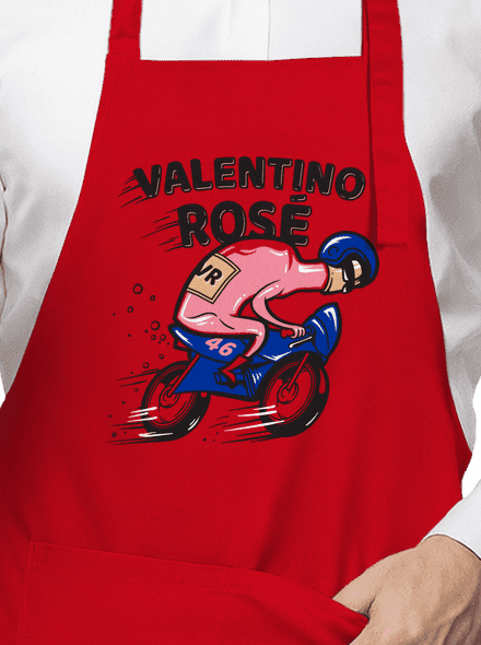 Valentino Rosé zástera Red