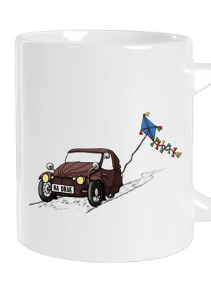 Hadrák veľký hrnček White