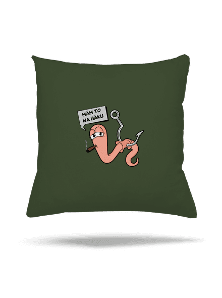 Na háku vankúš Olive Green