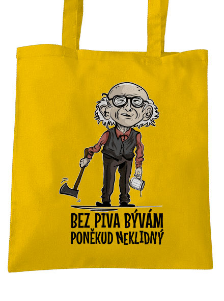 Neklidný bez piva taška Sunflower