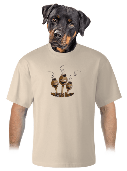 Makovica unisex tričko oversized Almond