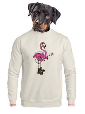 unisex mikina bez kapucne