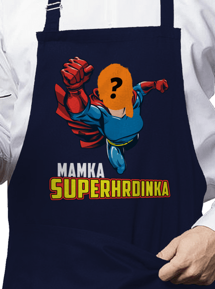 Mamka superhrdinka zástera Navy