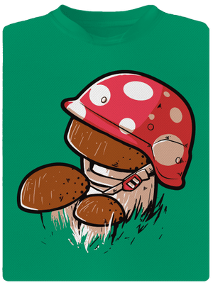 Hríb detské športové tričko Kelly Green Mal