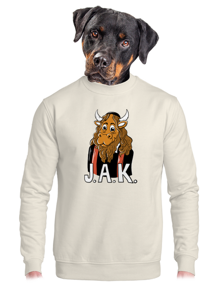 Jak unisex mikina bez kapucne Off White