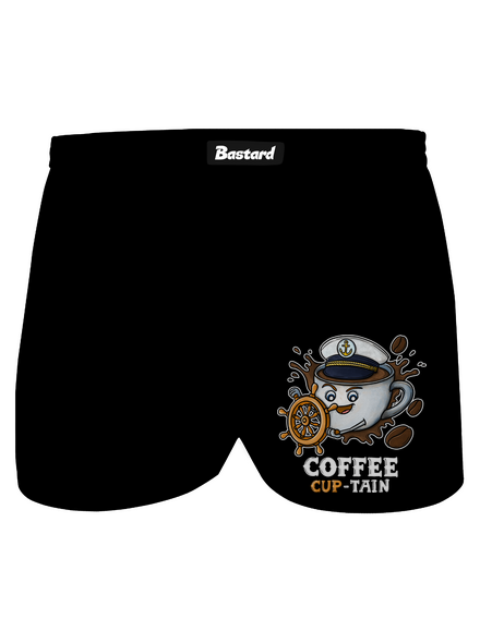 Coffee Cup-tain pánske trenky Black