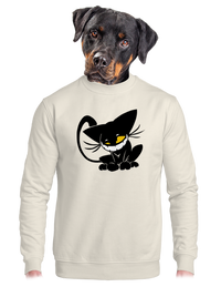 unisex mikina bez kapucne