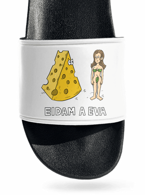 Eidam a Eva šľapky White