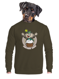 unisex mikina bez kapucne