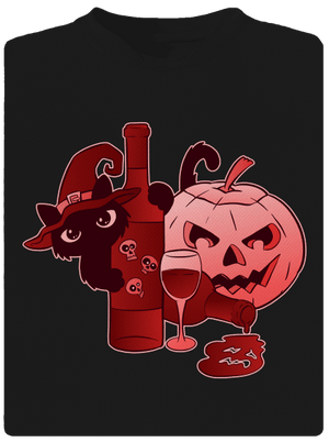 Hello, víno pánske športové tričko Black