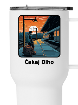 Čakaj dlho termohrnček White