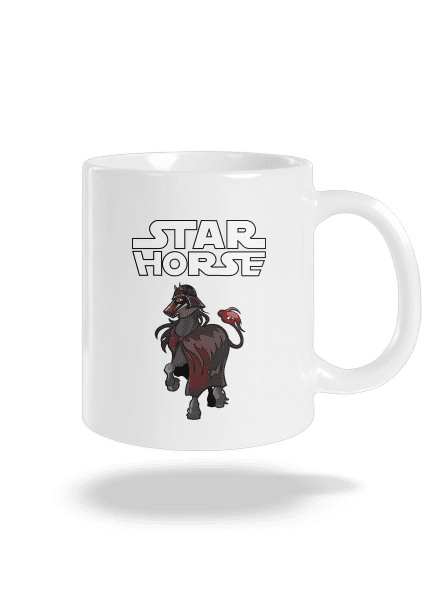 Star horse klasický hrnček White