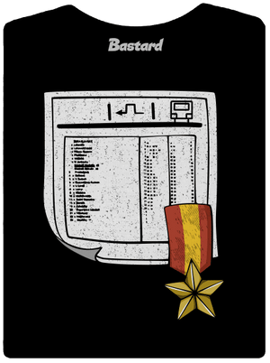 Cestovný poriadok dámske tričko prémium Black