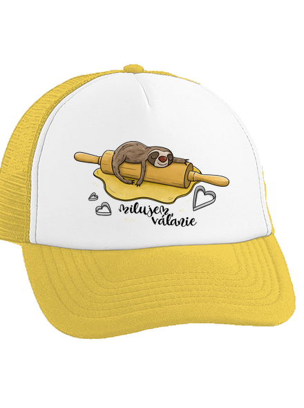Milujem váľanie šiltovka truckerka Sunflower cap