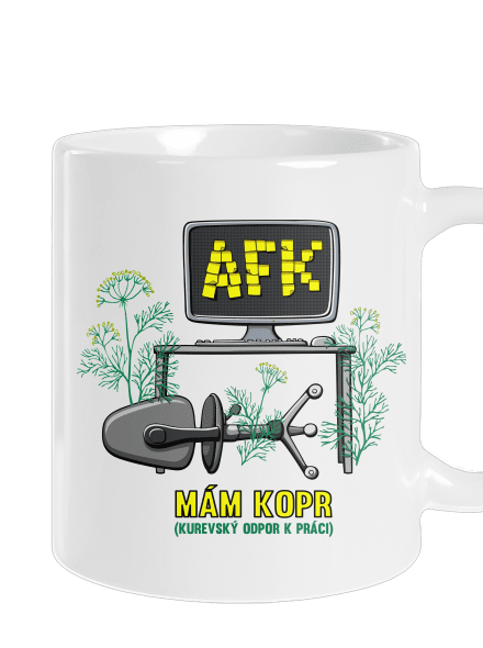 Mám kopr klasický hrnček White