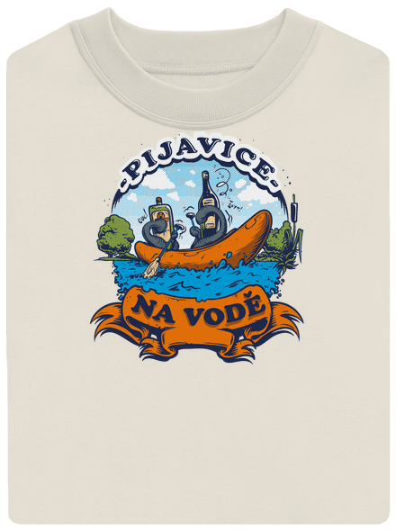 Pijavice na vode unisex mikina bez kapucne Off White