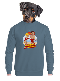 unisex mikina bez kapucne