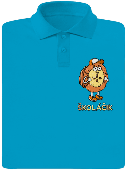 Školáčik pánska polokošeľa Blue Atol