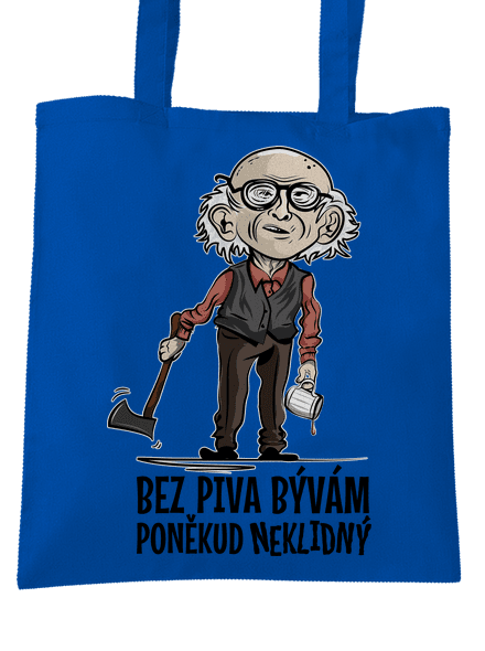 Neklidný bez piva taška Bright Royal