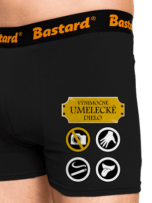 Umelecké dielo boxerky Black