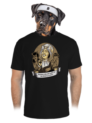 B14: Dorota Máchalová pánske športové tričko Black