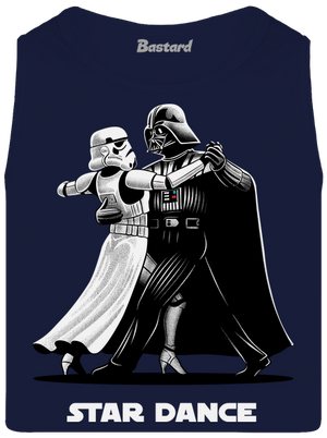 Star dance pánske tielko French Navy