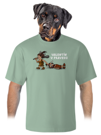 unisex tričko oversized