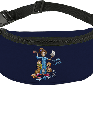 Mamičky home office ľadvinka French Navy