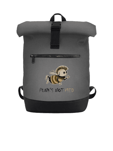 Punks Not Med batoh Grey Marl
