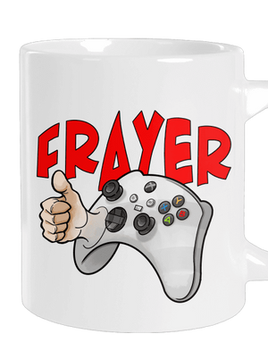 Frayer veľký hrnček White