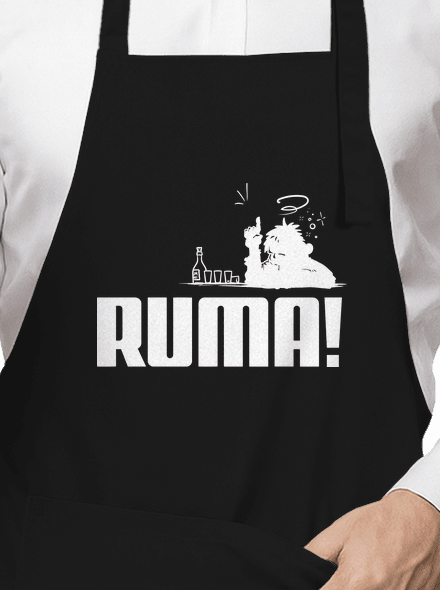 Ruma zástera Black